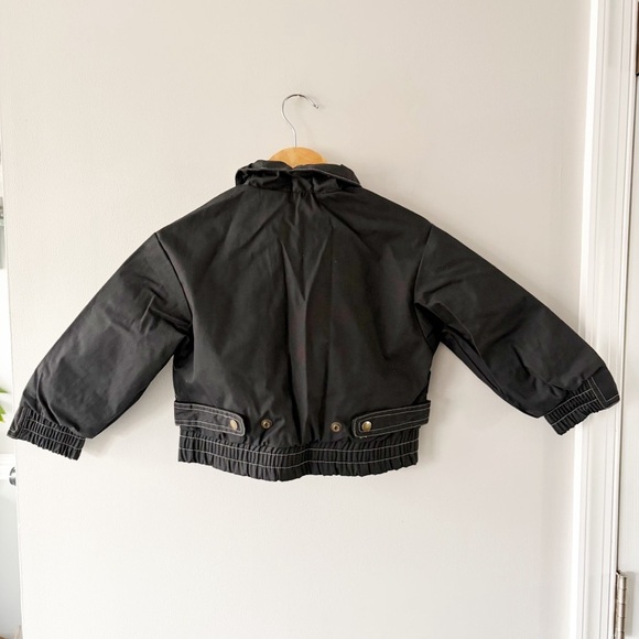 Vintage RARE Winnie the Pooh Air Force Varsity Bomber Jacket Size 4T - Picture 8 of 10